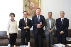 Lee Kump visited Tohoku University and met leadership on Oct. 29 and 30, 2024.