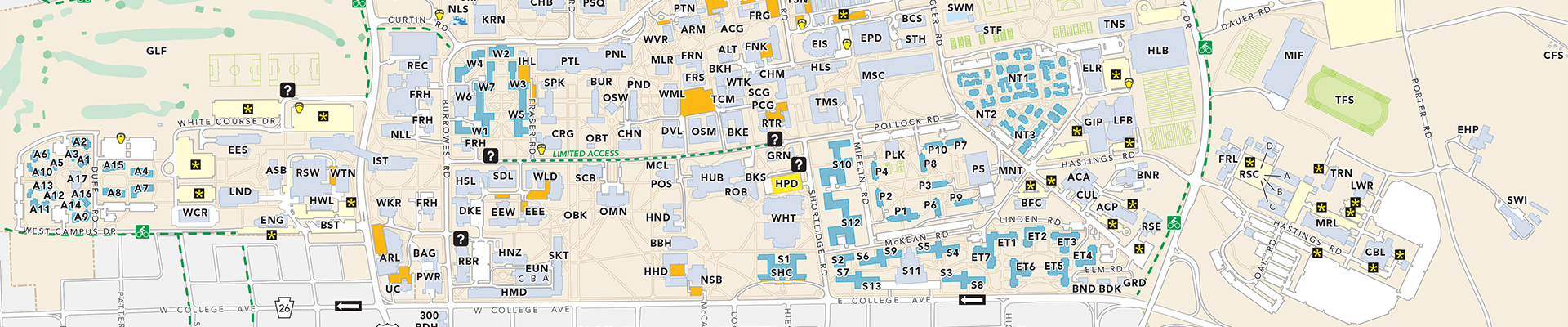 Campus map