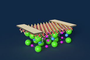 Combining ultra-thin molybdenum disulfide with flexible strontium titanate nanomembranes creates advanced materials that can be used in a variety of low-power, high-performance electronic and sensing devices