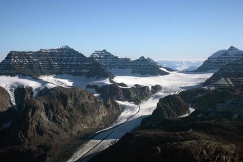 Greenland glacier