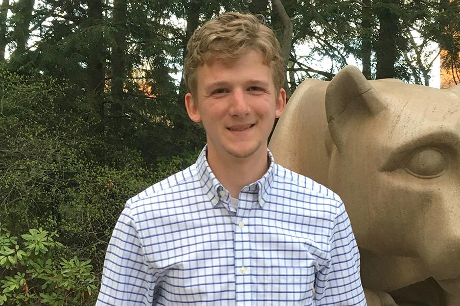 Karl P. Schneider, a Schreyer Scholar, has been selected as the College of Earth and Mineral Sciences’ science honor marshal